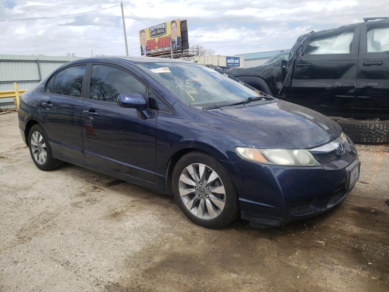 HONDA CIVIC EX 2010 with VIN 19XFA1F84AE026801 - Photo from auction