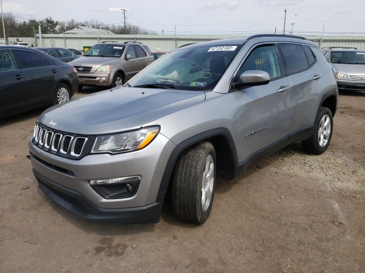 Photo 2 from auction – 2020 JEEP COMPASS LA with VIN 3C4NJDBB9LT150267