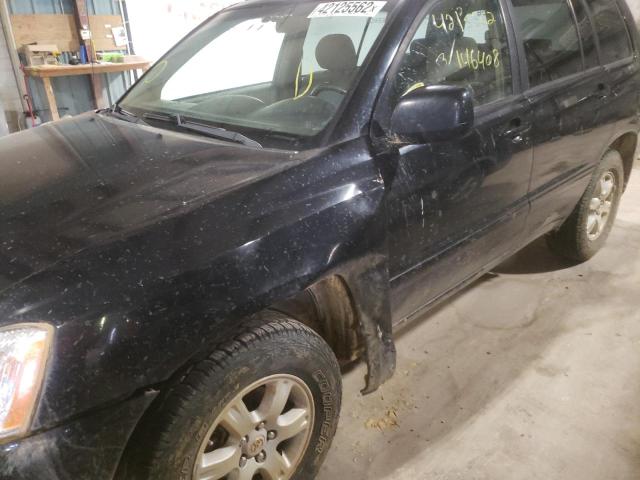 Photo 9 from auction – 2001 TOYOTA HIGHLANDER with VIN JTEGF21A510006812