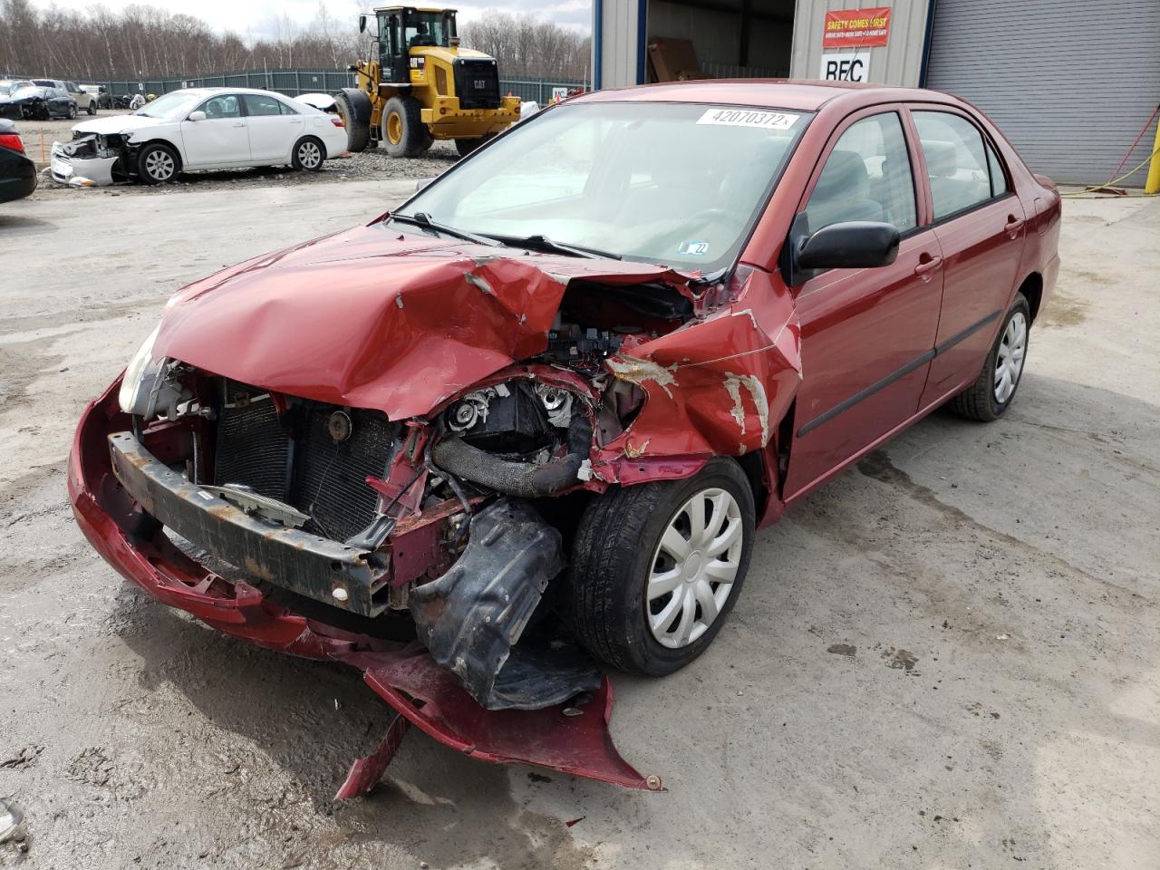 Photo 2 from auction – 2004 TOYOTA COROLLA with VIN 2T1BR32E74C293383