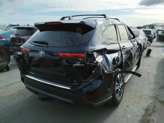 Photo 4 from auction – 2021 TOYOTA HIGHLANDER with VIN 5TDHARAH1MS504049