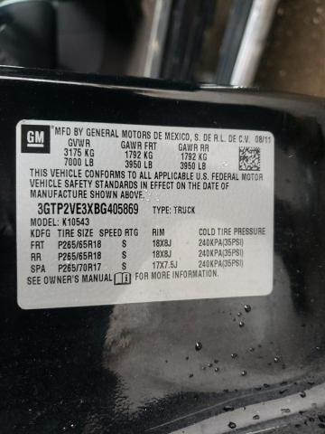 Photo 10 from auction – 2011 GMC SIERRA K15 with VIN 3GTP2VE3XBG405869