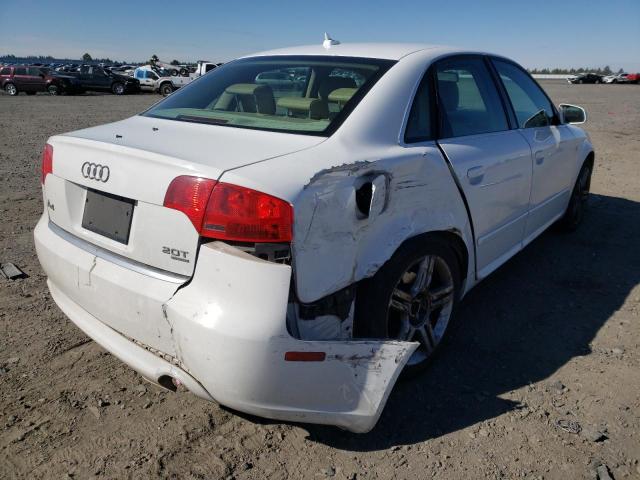 Photo 4 from auction – 2008 AUDI A4 2.0T QU with VIN WAUDF78E38A053769