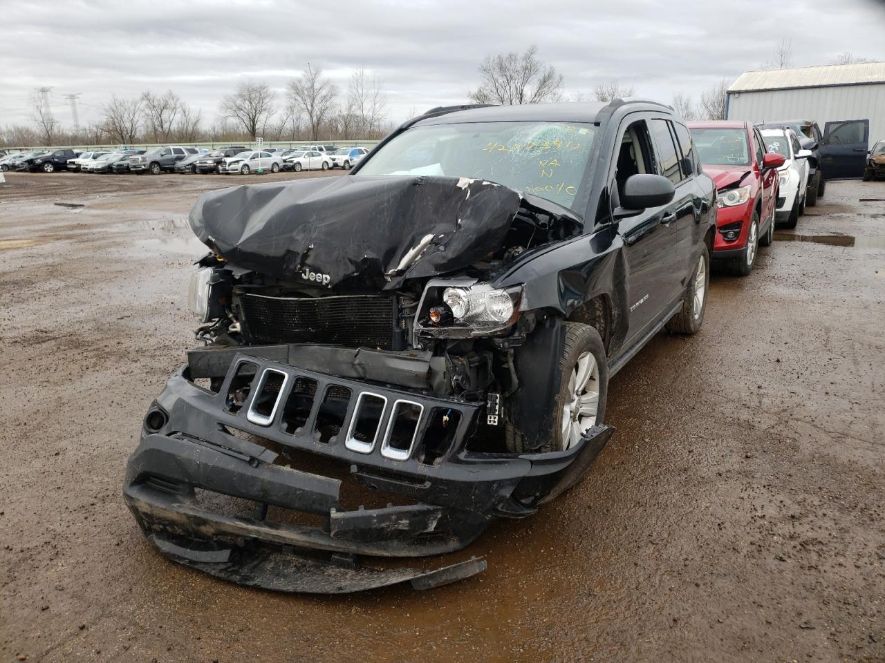 Photo 2 from auction – 2016 JEEP COMPASS SP with VIN 1C4NJDBB8GD520040