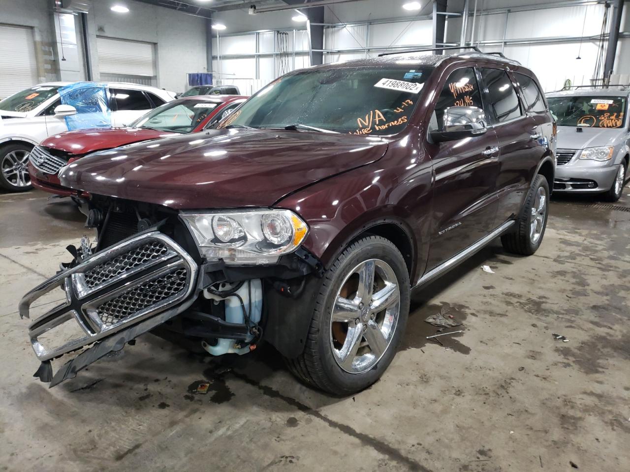 Photo 2 from auction – 2012 DODGE DURANGO CI with VIN 1C4RDJEG0CC197505