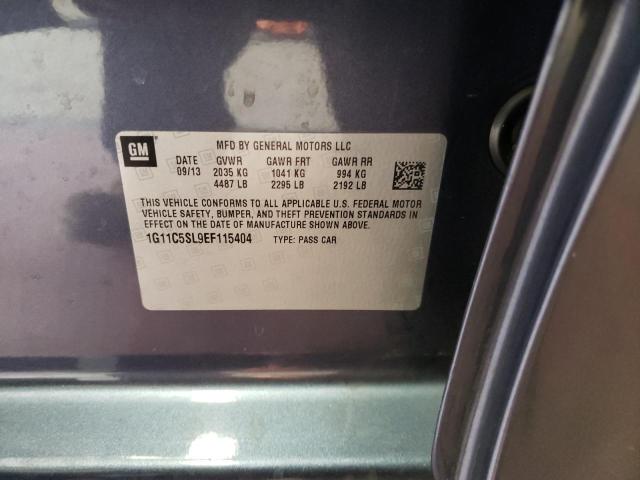 Photo 10 from auction – 2014 CHEVROLET MALIBU 1LT with VIN 1G11C5SL9EF115404