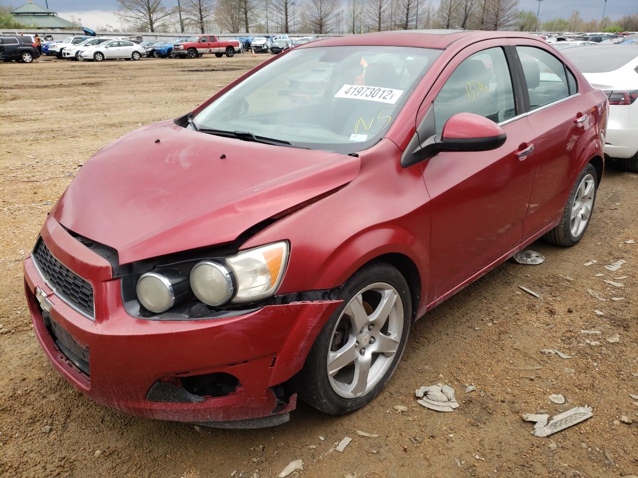 Photo 2 from auction – 2012 CHEVROLET SONIC LTZ with VIN 1G1JE5SH6C4124351