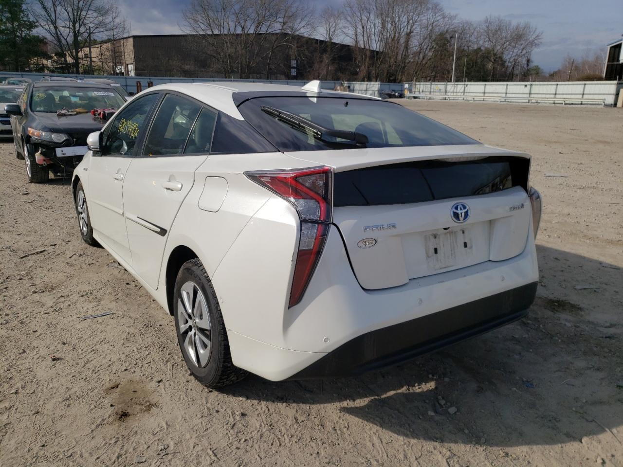 Photo 3 from auction – 2017 TOYOTA PRIUS with VIN JTDKARFU4H3539784