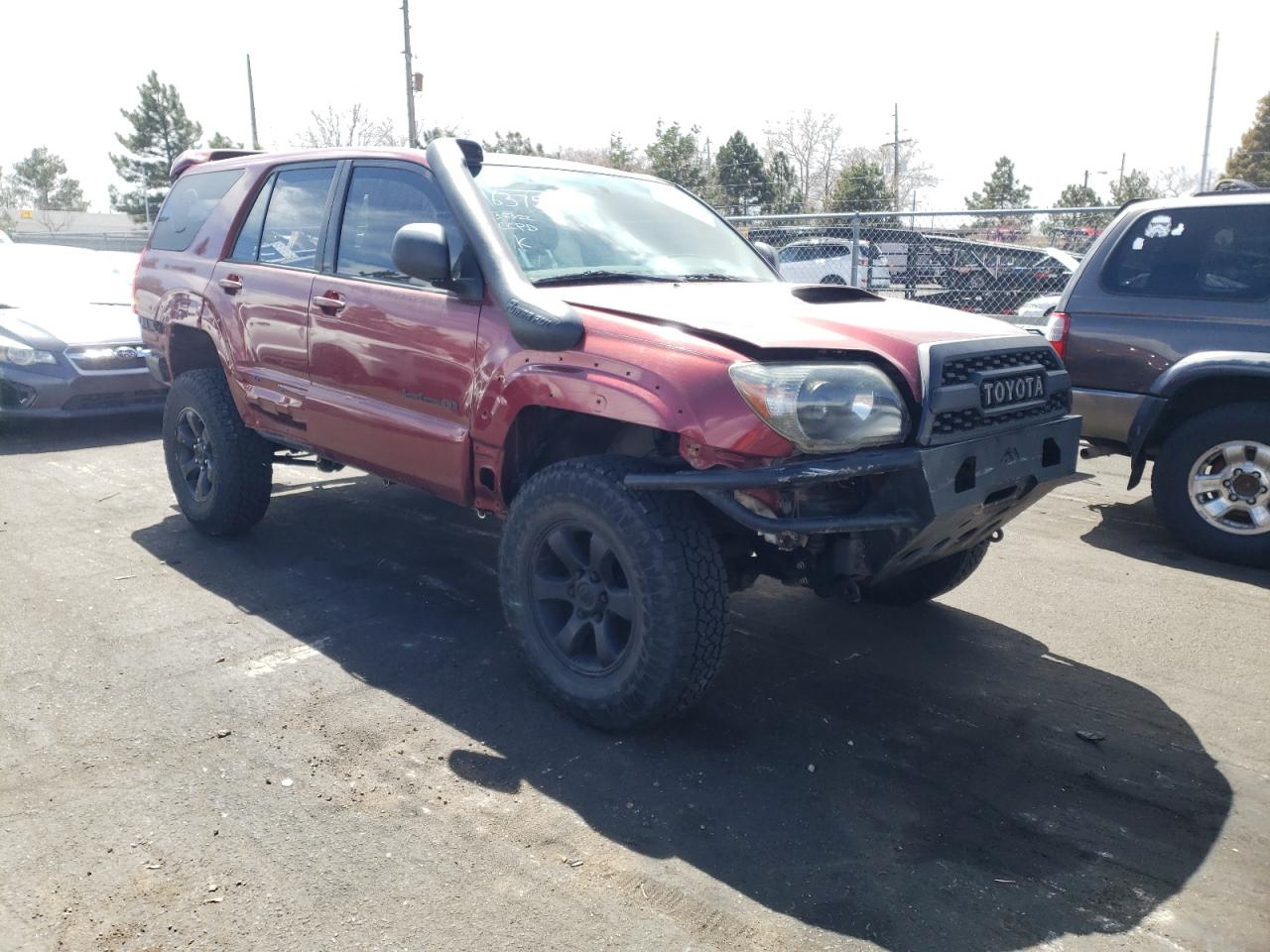 TOYOTA 4RUNNER SR 2006 with VIN JTEBU14R268060900 - Photo from auction