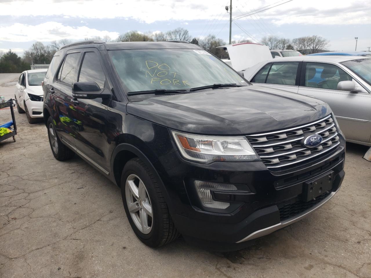 FORD EXPLORER X 2016 with VIN 1FM5K8DH0GGC56828 - Photo from auction