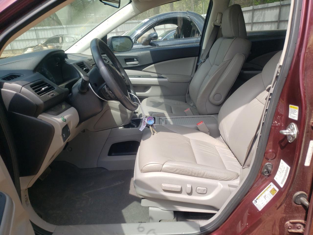 Photo 5 from auction – 2014 HONDA CR-V EXL with VIN 5J6RM3H70EL021574