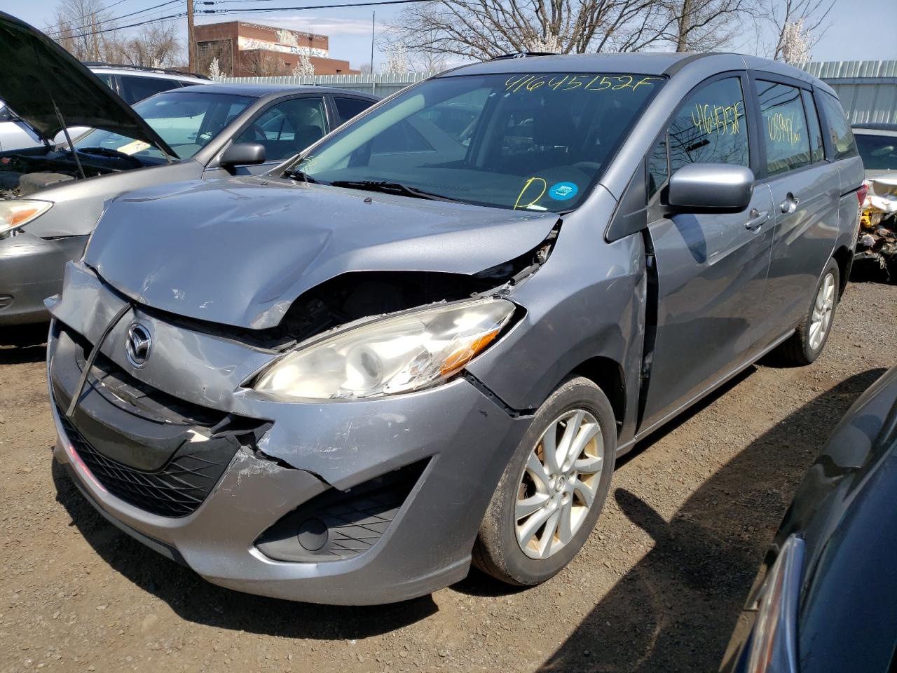 Photo 2 from auction – 2012 MAZDA 5 with VIN JM1CW2BL9C0144584