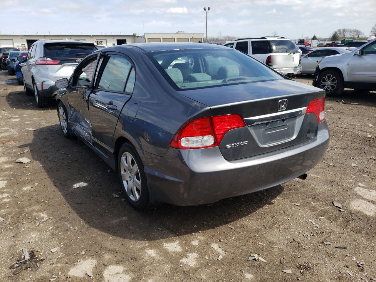Photo 3 from auction – 2011 HONDA CIVIC LX with VIN 19XFA1F56BE034860