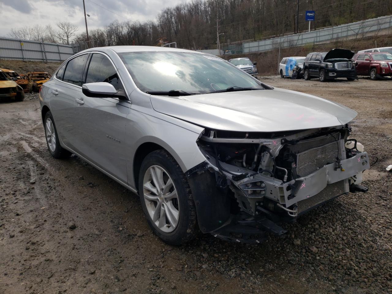 CHEVROLET MALIBU LT 2018 with VIN 1G1ZD5ST1JF251102 - Photo from auction