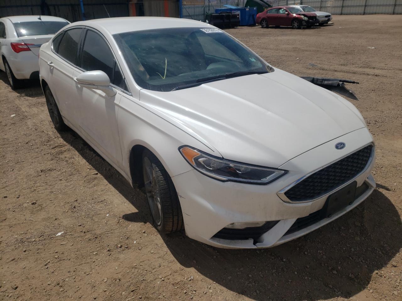 FORD FUSION SPO 2017 with VIN 3FA6P0VP9HR408378 - Photo from auction