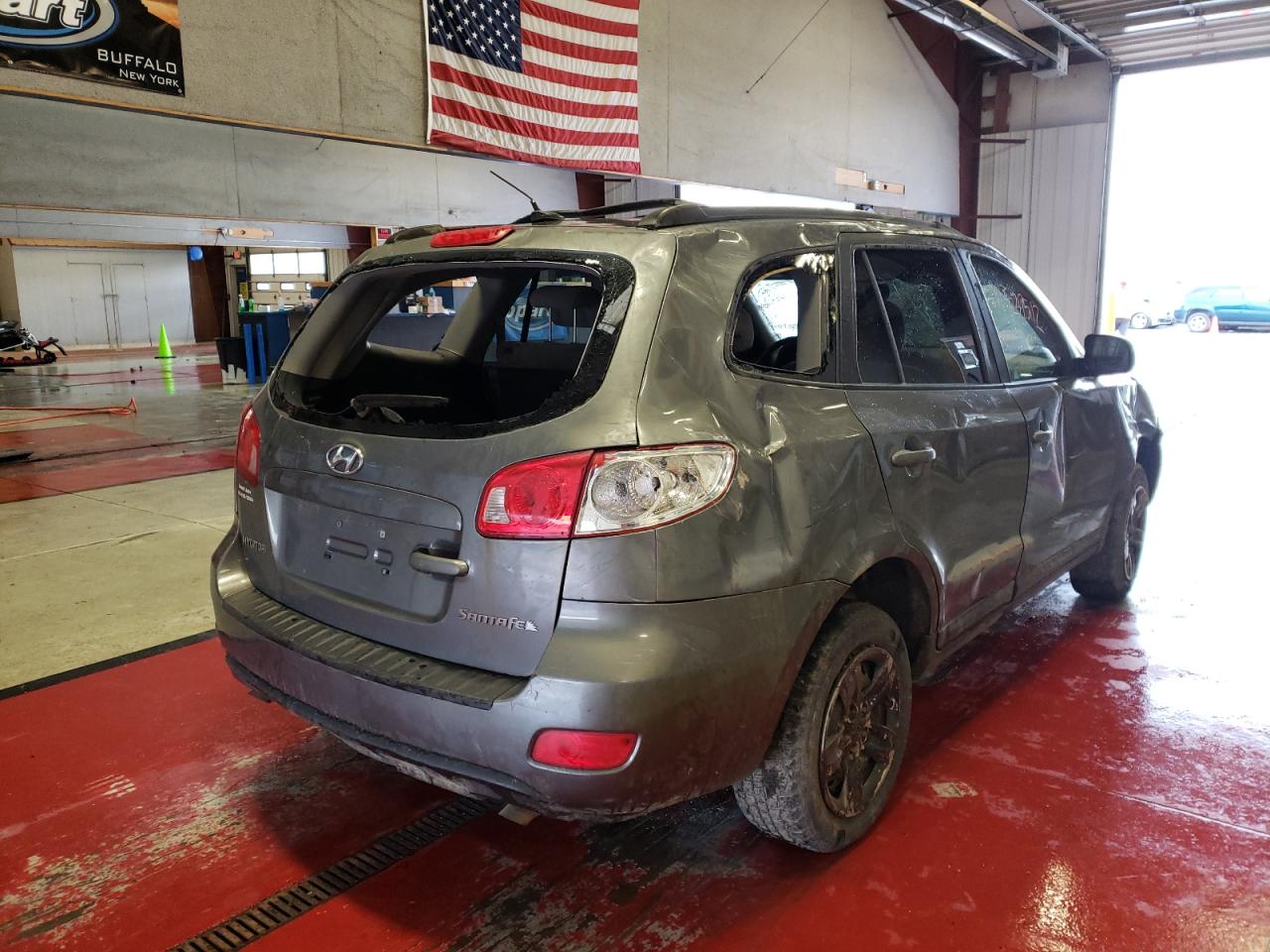 Photo 4 from auction – 2009 HYUNDAI SANTA FE G with VIN 5NMSG13D69H237274