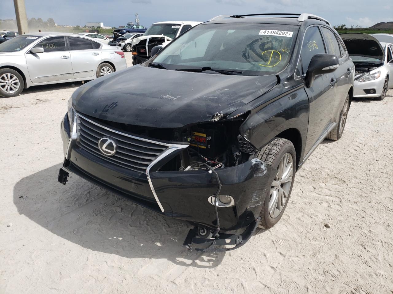 Photo 2 from auction – 2013 LEXUS RX 350 with VIN 2T2ZK1BA0DC111040