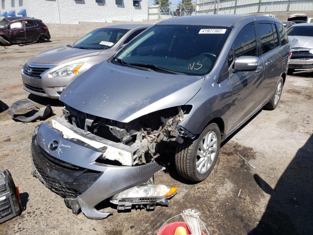 Photo 2 from auction – 2013 MAZDA 5 with VIN JM1CW2BL6D0154622