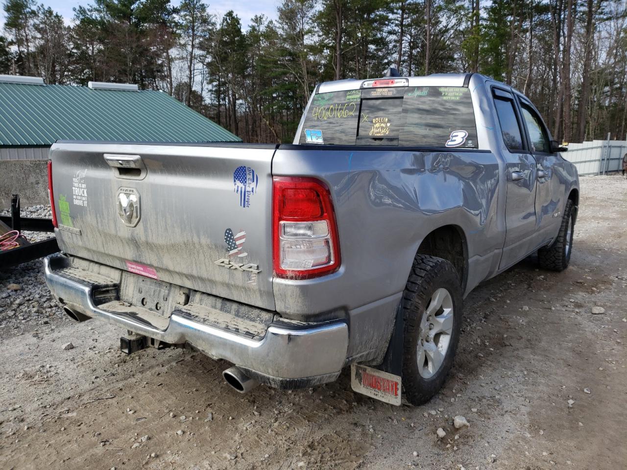 Photo 4 from auction – 2020 RAM 1500 BIG H with VIN 1C6SRFBT8LN310601