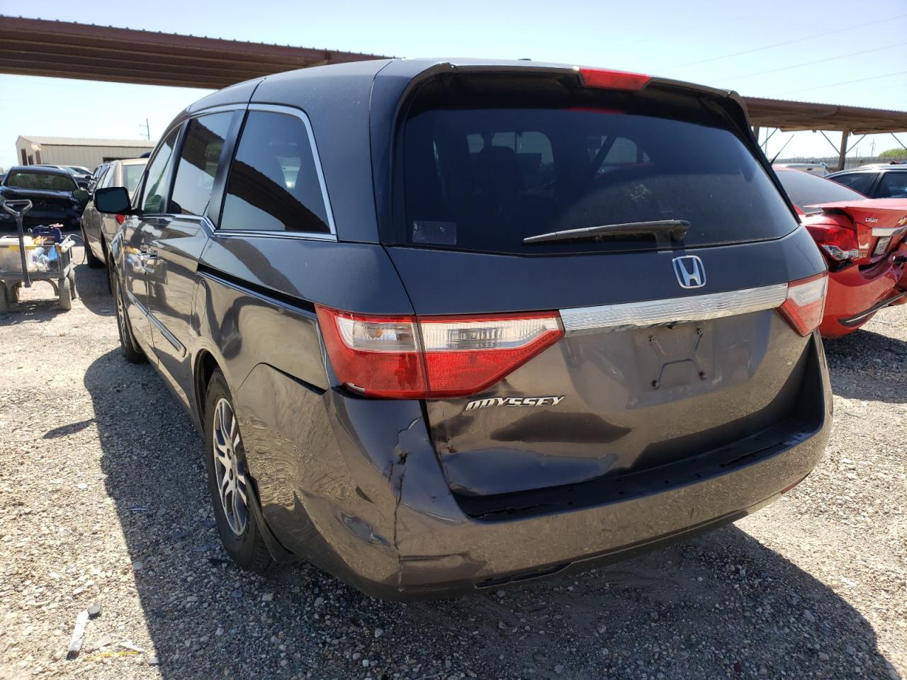 Photo 3 from auction – 2011 HONDA ODYSSEY EX with VIN 5FNRL5H68BB003138