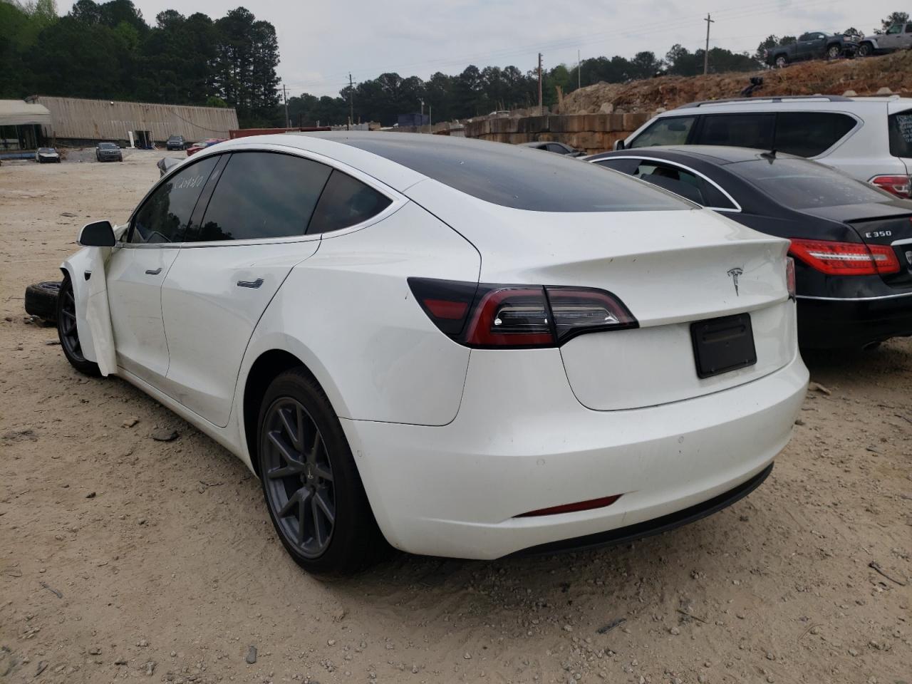 Photo 3 from auction – 2020 TESLA MODEL 3 with VIN 5YJ3E1EA3LF645379