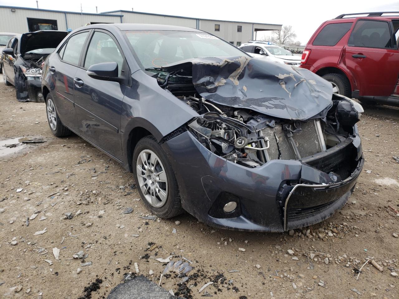 TOYOTA COROLLA L 2015 with VIN 5YFBURHE5FP199403 - Photo from auction