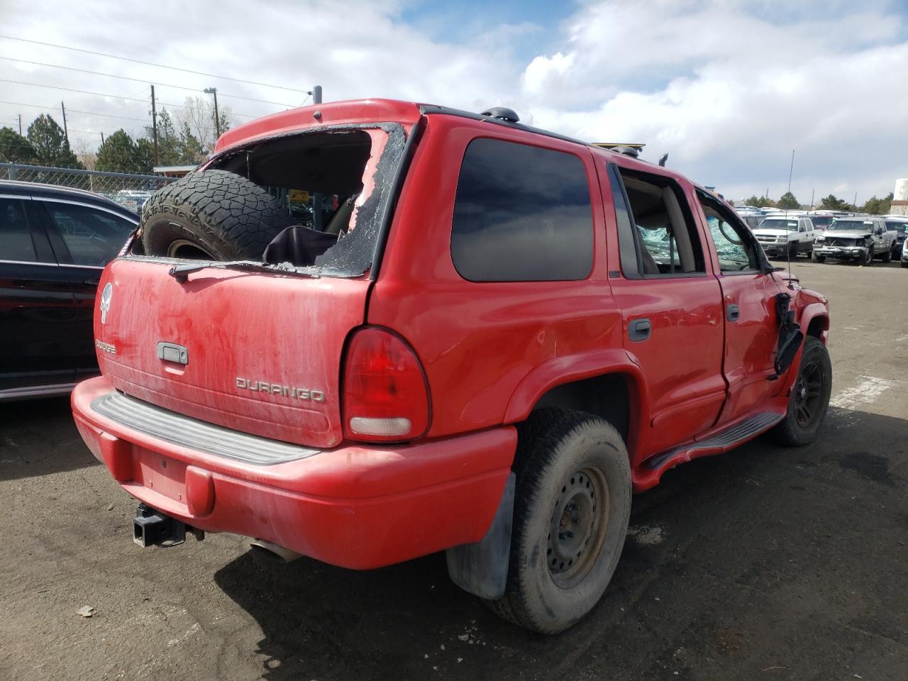 Photo 4 from auction – 2002 DODGE DURANGO SL with VIN 1B8HS58Z02F186180