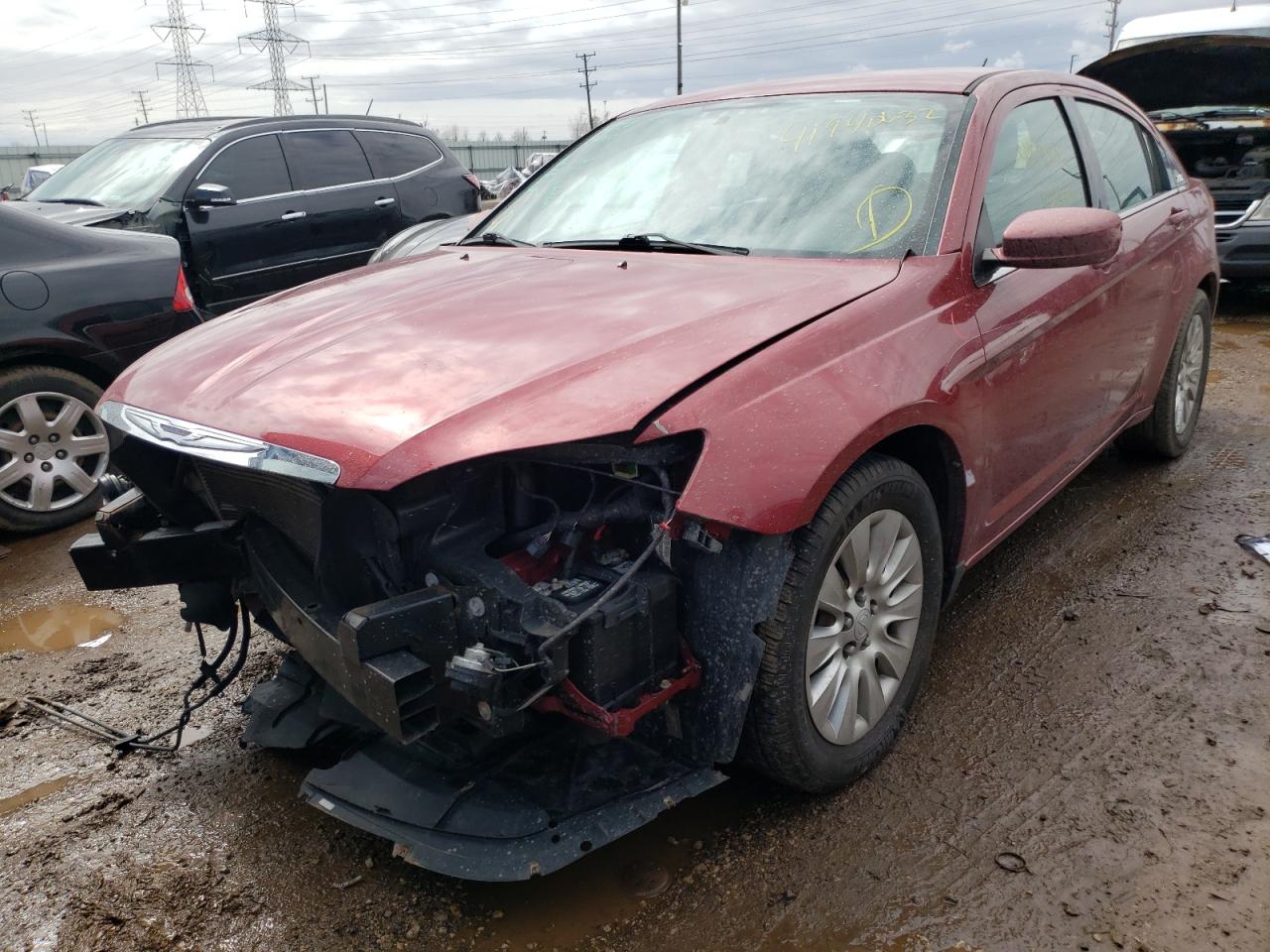Photo 2 from auction – 2013 CHRYSLER 200 LX with VIN 1C3CCBAG9DN738761