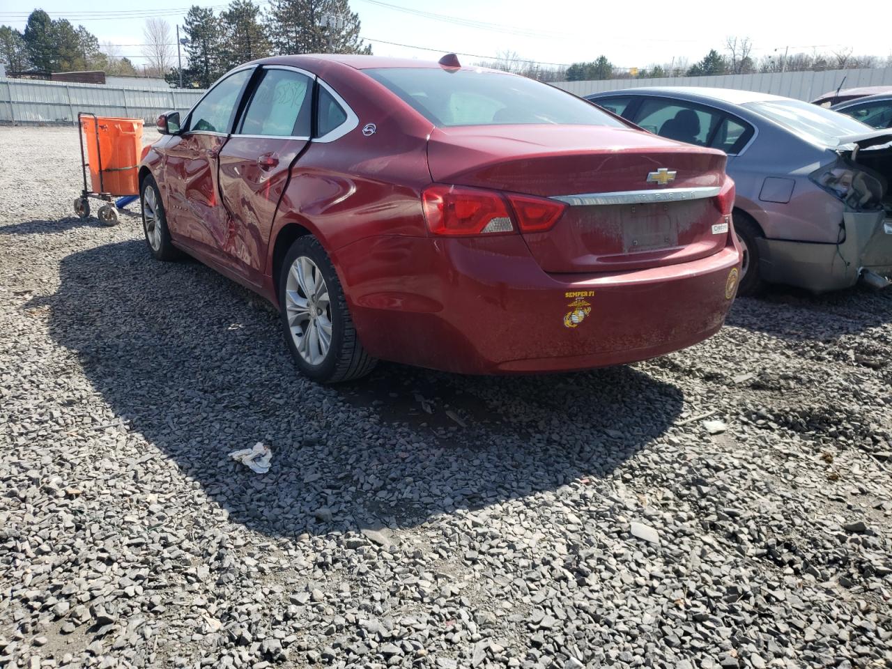 Photo 3 from auction – 2014 CHEVROLET IMPALA LT with VIN 2G1115SL7E9197695