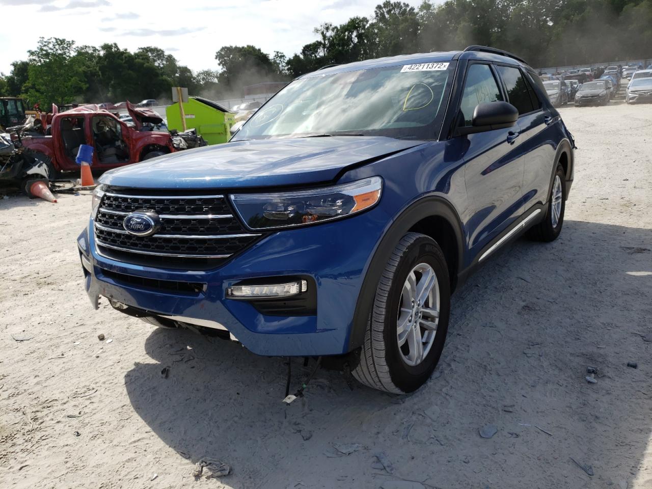 Zdjęcie 2 z aukcji – 2021 FORD EXPLORER X z VIN 1FMSK7DH7MGB86494