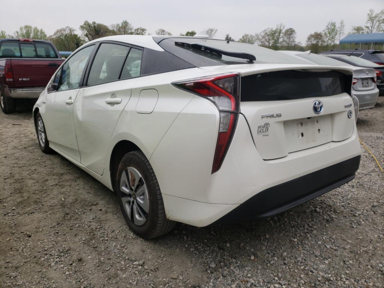 Photo 3 from auction – 2017 TOYOTA PRIUS with VIN JTDKARFU9H3033349