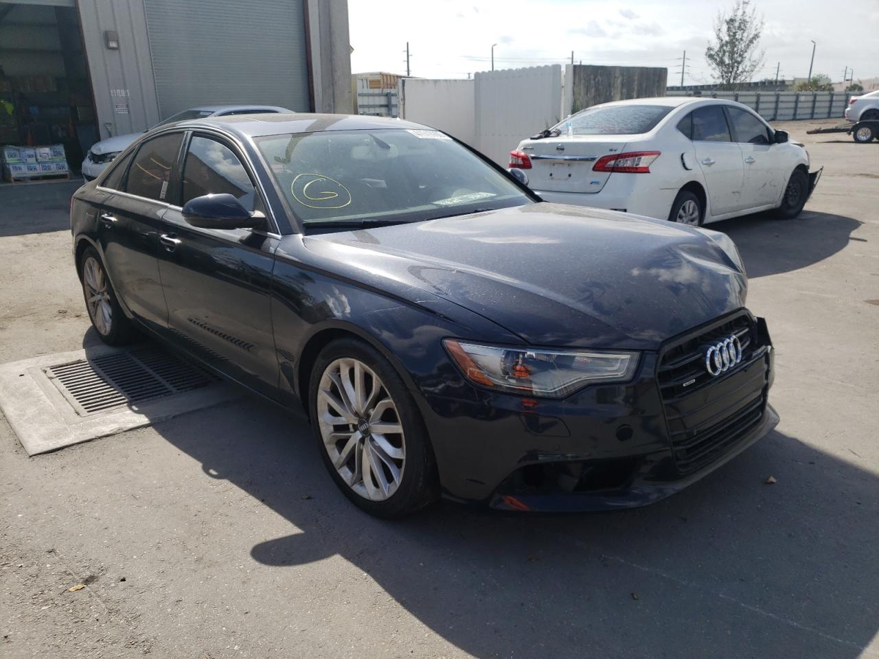 AUDI A6 PREMIUM 2013 with VIN WAUGFAFC2DN050683 - Photo from auction