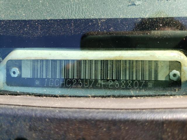 Foto 10 de la subasta – 2004 CHEVROLET SILVERADO con VIN 1GCHC23U74F238807