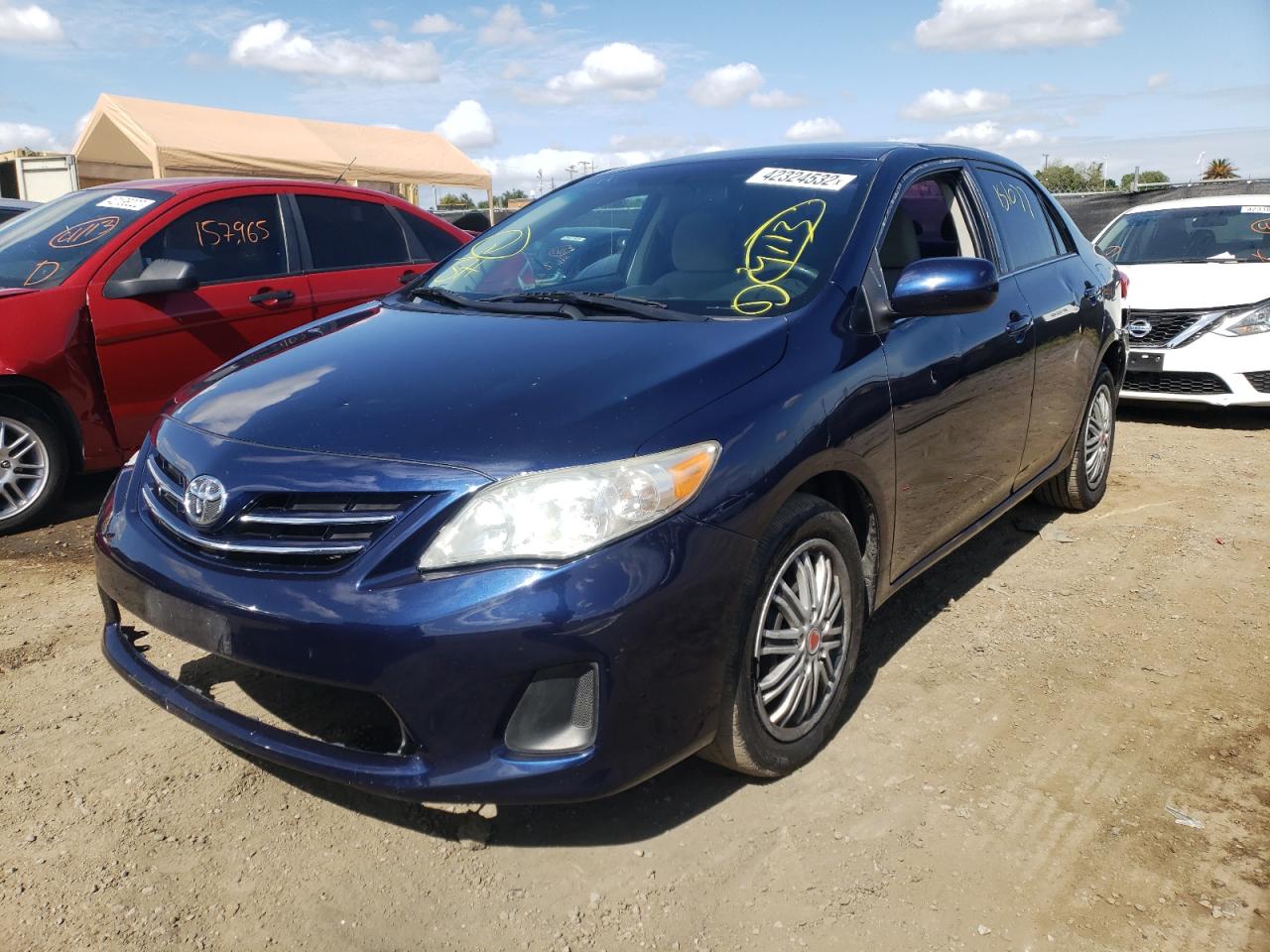 Photo 2 from auction – 2013 TOYOTA COROLLA BA with VIN 5YFBU4EE3DP148986