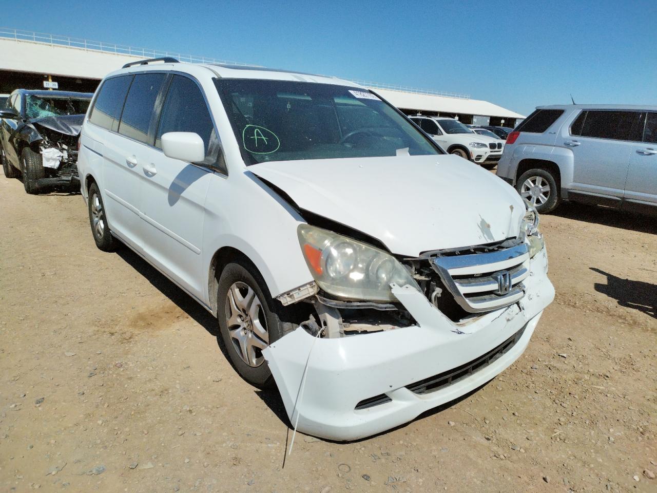 Photo 1 from auction – 2005 HONDA ODYSSEY EX with VIN 5FNRL38785B095482