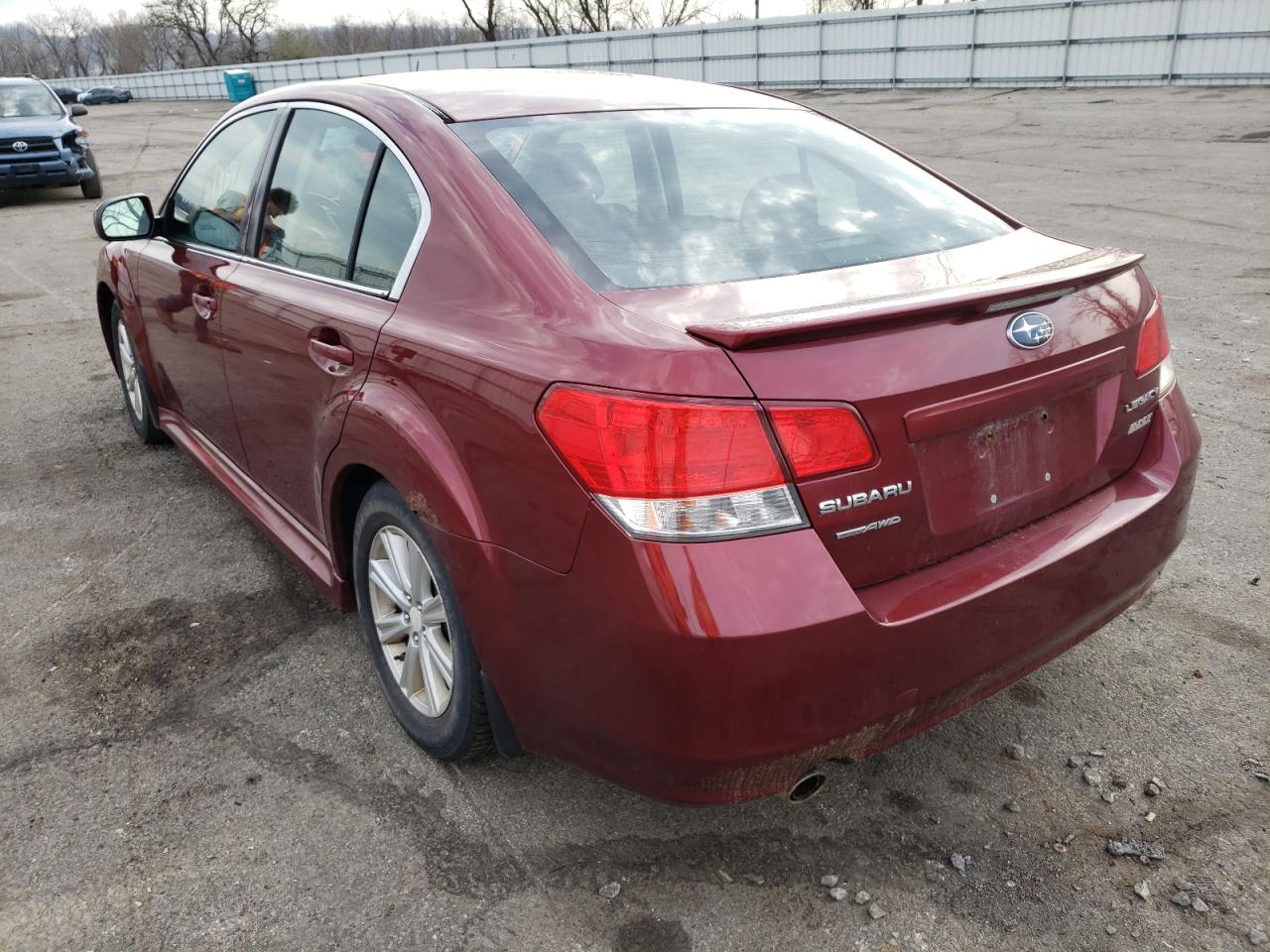 Photo 3 from auction – 2010 SUBARU LEGACY 2.5 with VIN 4S3BMBH66A3218056