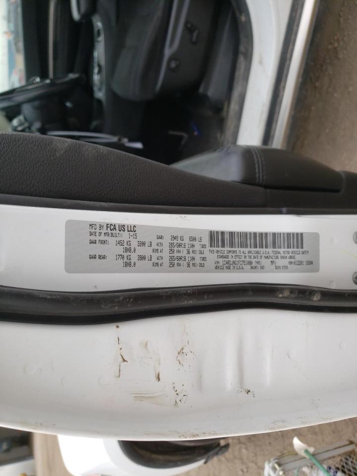 Photo 10 from auction – 2015 DODGE DURANGO SX with VIN 1C4RDJAG1FC751080