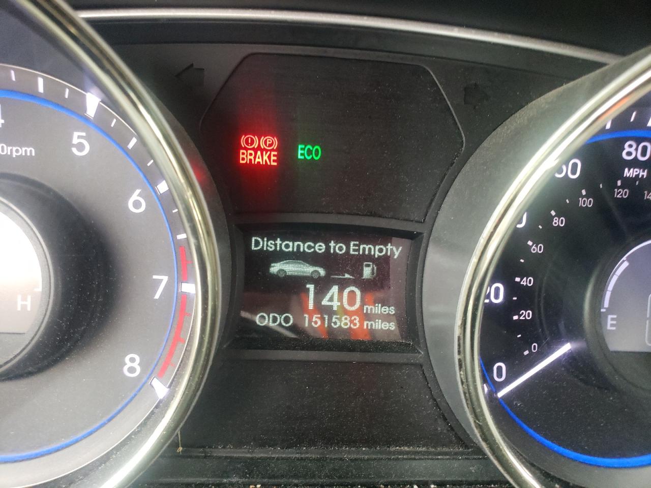 Photo 8 from auction – 2013 HYUNDAI SONATA SE with VIN 5NPEC4ACXDH677238