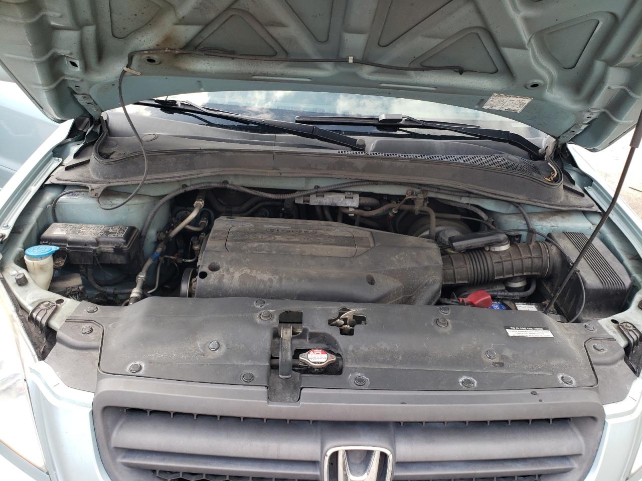 Photo 7 from auction – 2003 HONDA PILOT EX with VIN 2HKYF18483H527239