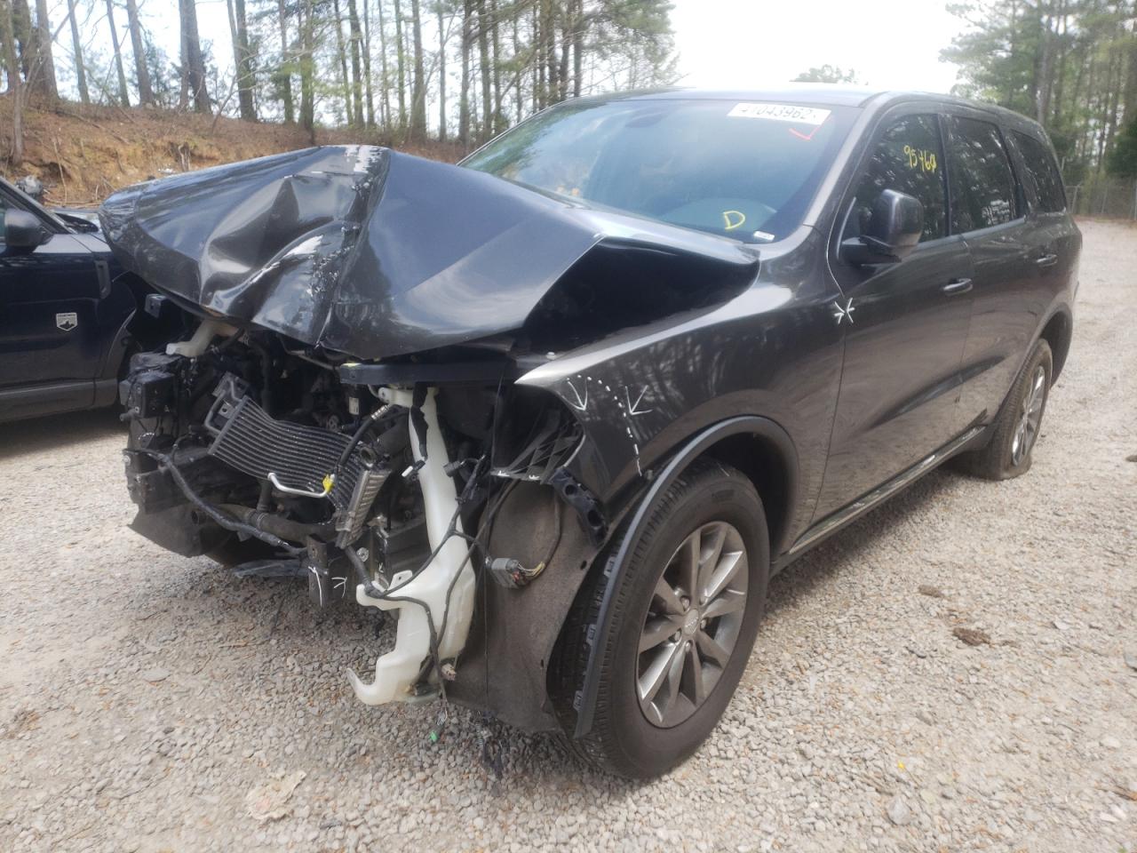 Photo 2 from auction – 2018 DODGE DURANGO SX with VIN 1C4RDJAG3JC372736