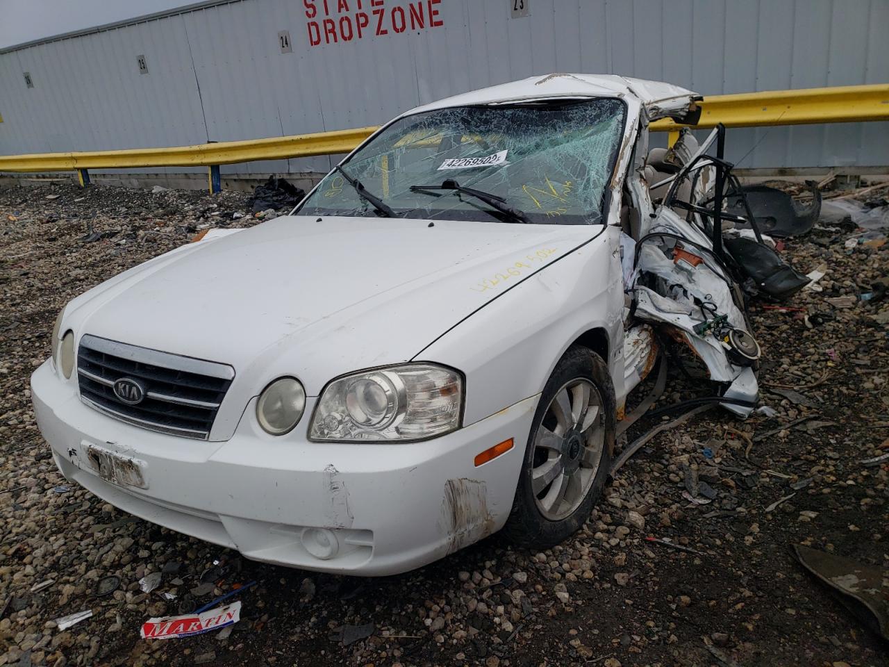 Photo 2 from auction – 2006 KIA OPTIMA LX with VIN KNAGD128865440083