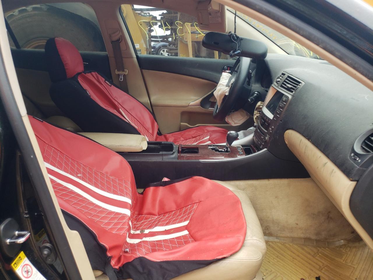 Photo 5 from auction – 2007 LEXUS IS 250 with VIN JTHBK262272038267