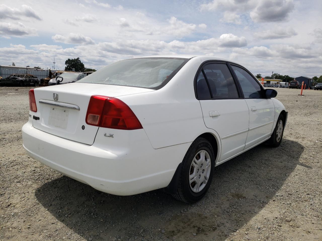 Photo 4 from auction – 2002 HONDA CIVIC with VIN 2HGES15532H500549