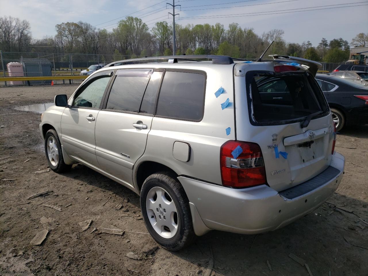 Photo 3 from auction – 2007 TOYOTA HIGHLANDER with VIN JTEEP21A870228631