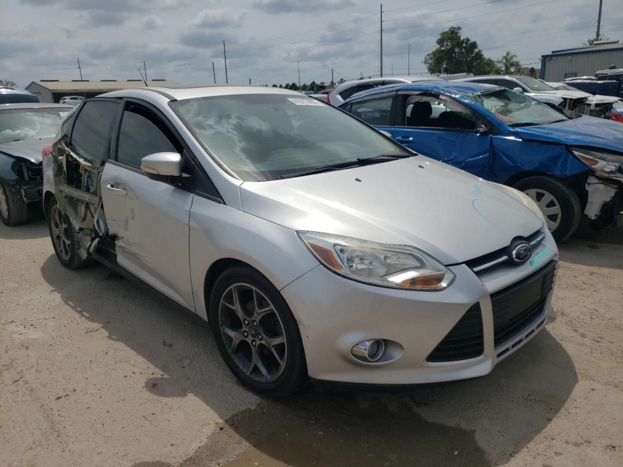 FORD FOCUS SE 2014 with VIN 1FADP3K22EL213136 - Photo from auction
