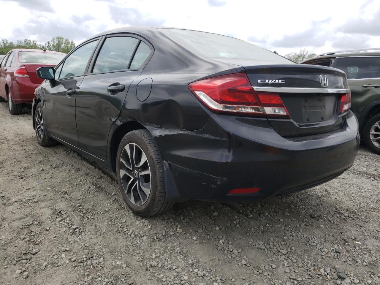Photo 3 from auction – 2015 HONDA CIVIC EX with VIN 19XFB2F8XFE062163