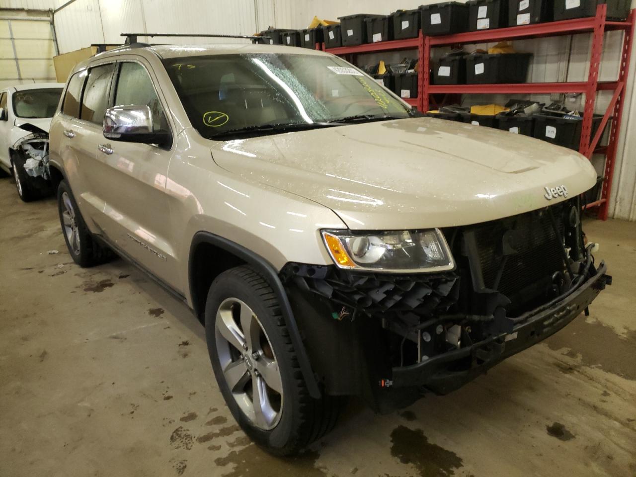 JEEP GRAND CHER 2014 with VIN 1C4RJFBG8EC148422 - Photo from auction