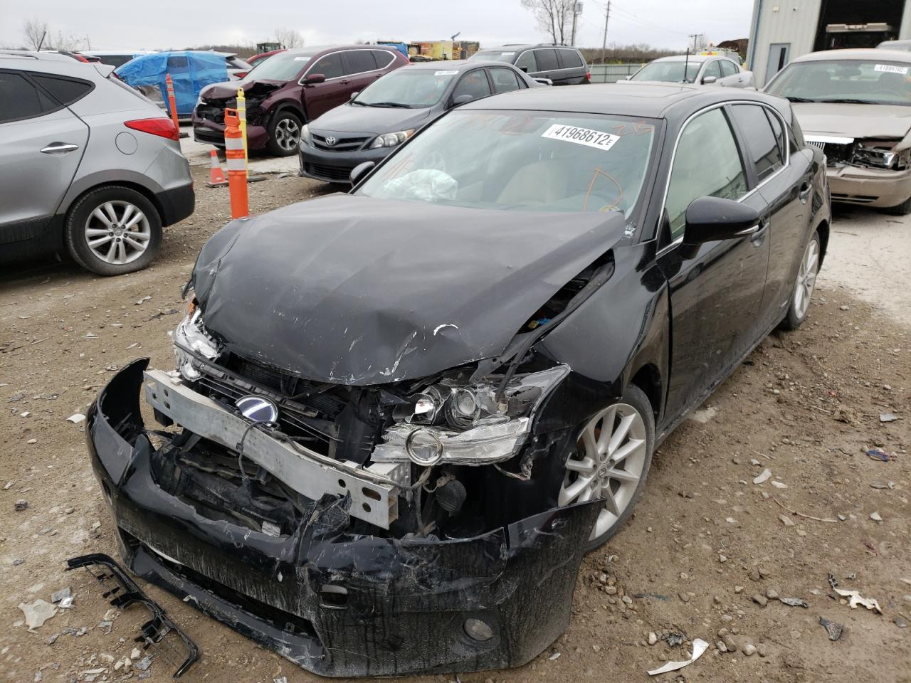 Photo 2 from auction – 2012 LEXUS CT 200 with VIN JTHKD5BH5C2079802