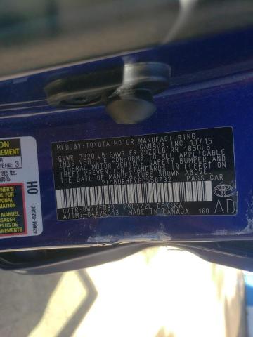 Photo 10 from auction – 2016 TOYOTA COROLLA L with VIN 2T1BURHEXGC558732