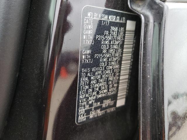 Photo 10 from auction – 2017 NISSAN JUKE S with VIN JN8AF5MR9HT705497